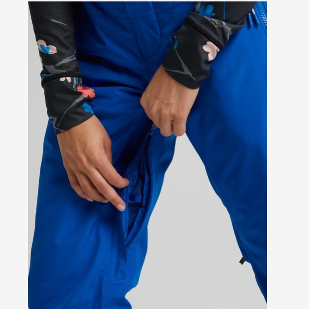Burton Cobalt Blue Boot-Cut Snow Pants - Picture 5 of 16